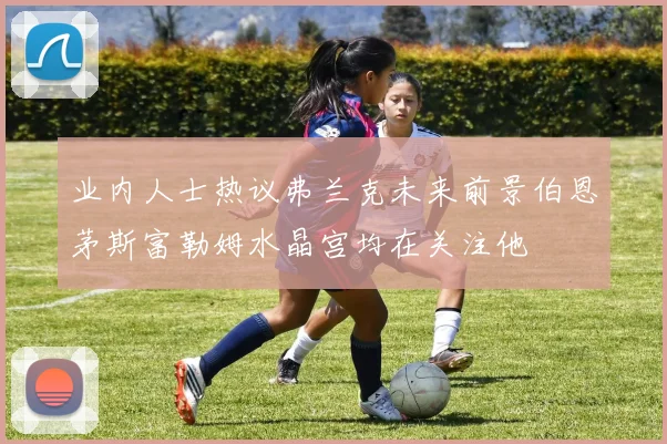 业内人士热议弗兰克未来前景伯恩茅斯富勒姆水晶宫均在关注他